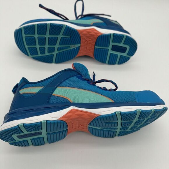 Puma Safety Beat Low 2.0 Tennis Shoes NWOB Women's Size 7M Steel‎ Toe Turquoise - Picture 10 of 16